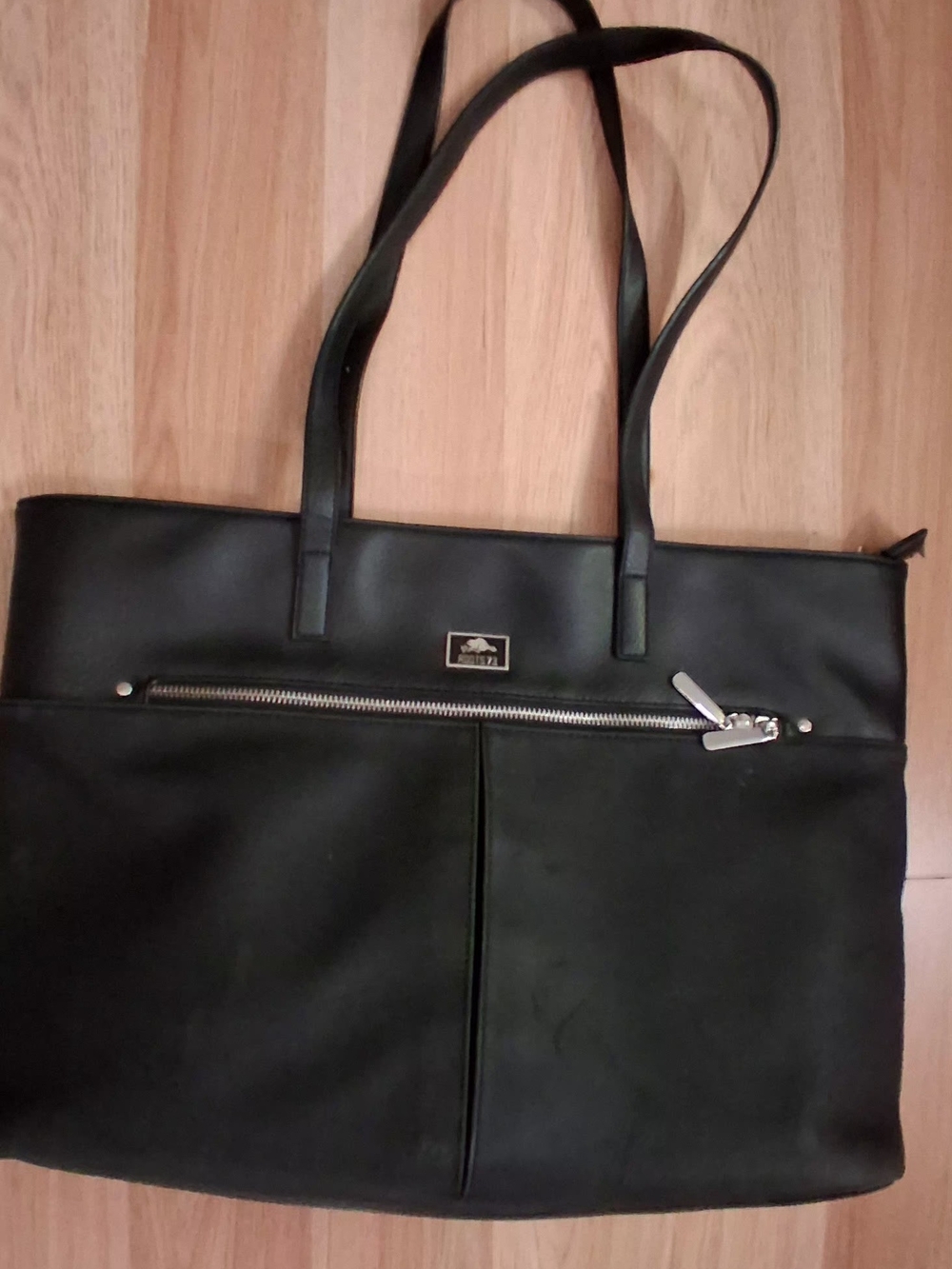 ROOTS 73 Black Tote Bag 🖤 - Picture 2 of 11